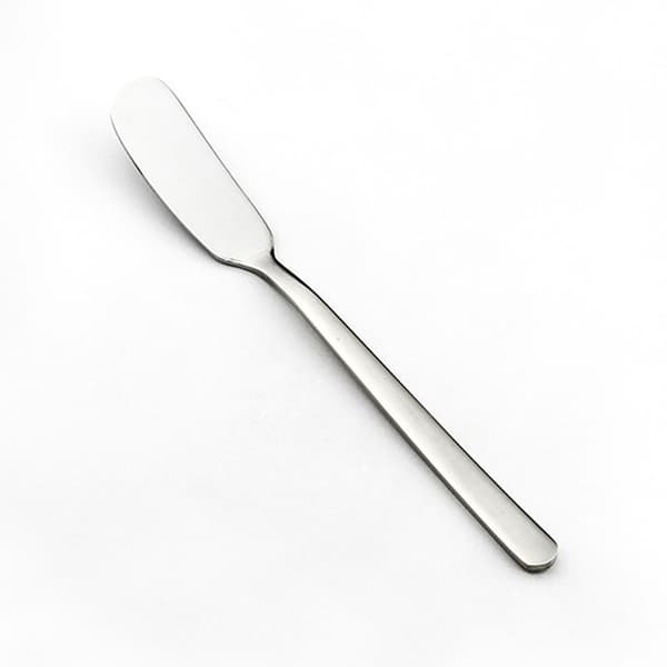 304 Smørknive i rustfrit stål, ost, dessert, marmeladespredere, flødebestik, morgenmadsredskab
