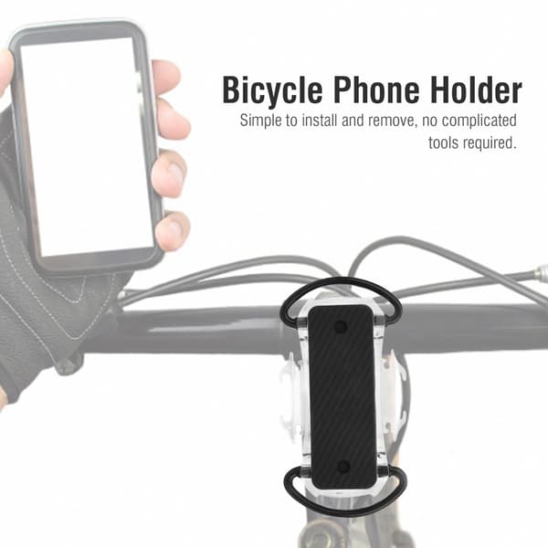 Mobiltelefonhållare Plastställ Styrfäste Universal för Cykel
