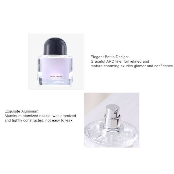 50ml Damparfym Rose Doft Spray Blomdoft Doft Spray Långvarig Lätt Doft Parfym