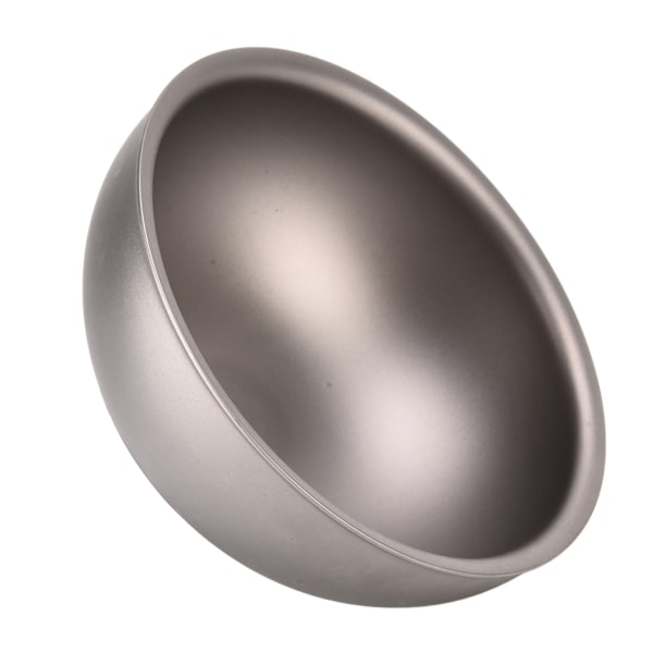 Bärbar Ti Bowl Drop High Hardness Ti Bowl för utomhuscamping Picnic Vandring Medium Storlek