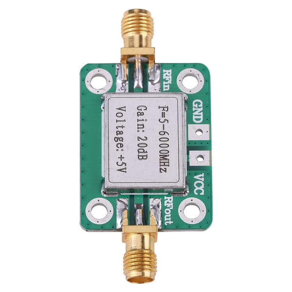 5-6000MHz Forsterkning 20dB Bredbånds RF VHF UHF Signal Effektforsterkermodul
