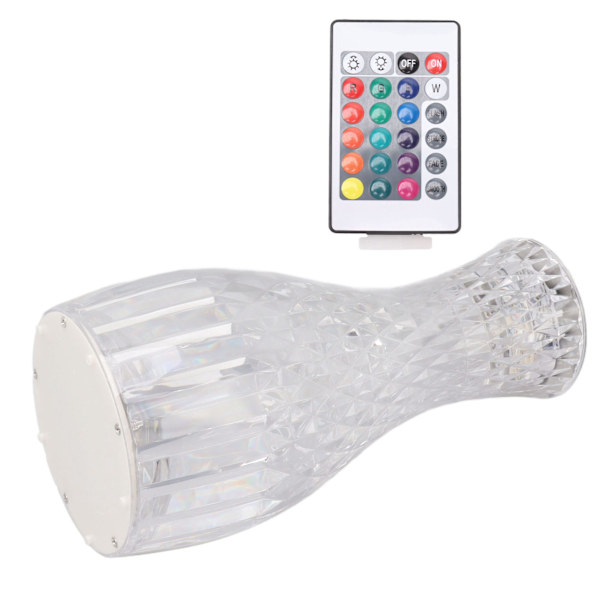 Krystal Diamantlampe Kronblad Rose Lys og Skygge Diamant Touch Lamper RGB16 Farve Til Soveværelse Stue