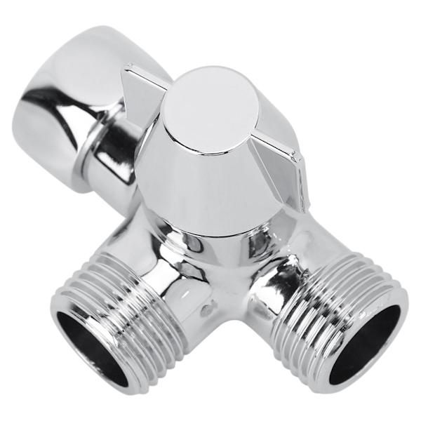 G1/2\" Bruse Trevejs T-formet Adapter Vandafleder Stik Toilet Bidet Vandseparator
