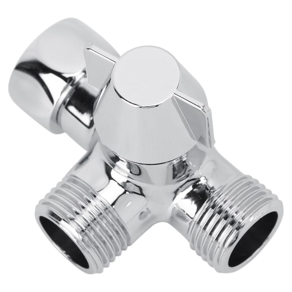 G1/2\" Dusj Treveis T-formet Adapter Vannomleder Kobling Toalett Bidet Vannseparator