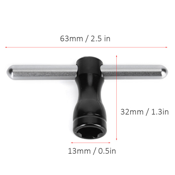 Propell hurtigutløser M5 pipenøkkel sekskantmuttere Reservedeler for FPV reisemaskin 2205 2207