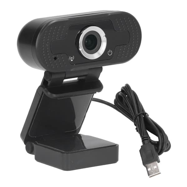 Computer Webcam Fuld HD 1080P Stereo PC-kamera med mikrofon til webinarer og videokonferencer