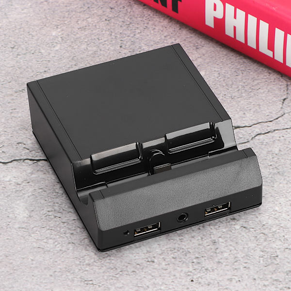 HDMI bærbar opladningsdockingstation til Switch/Lite med hovedtelefoninterface