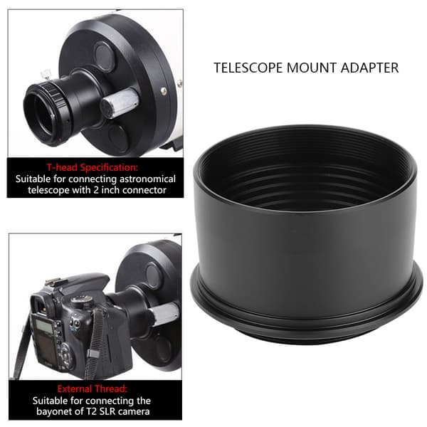 Adapter til teleskopokular med T2 M42*0.75 gevind - Kameratilbehør