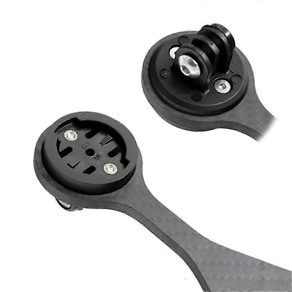 Kompatibel med F12 F MOST Styre Cykel Kolfiberstyre Kolfiber Datorfäste Stöd kompatibelt med Cateye Blackbird