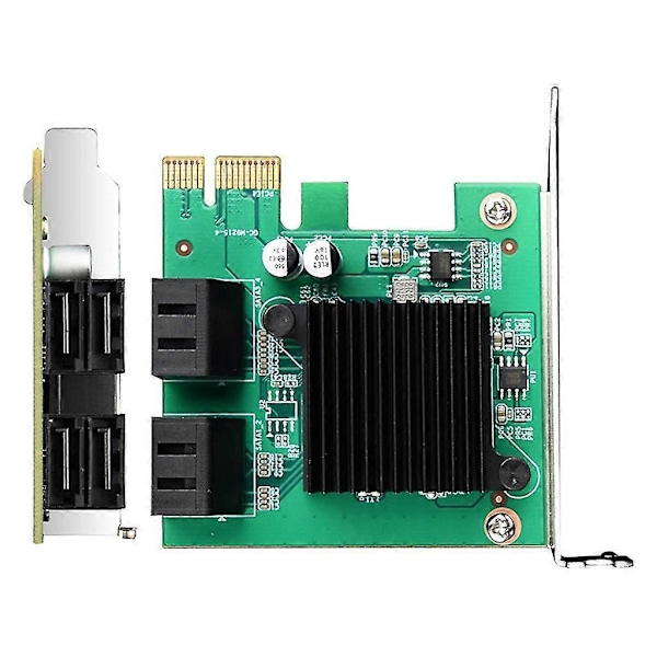 Sata-laajennuskortti Sata3.0-sovitin Pcie 4-porttiseen Sata3.0-laajennuskorttiin