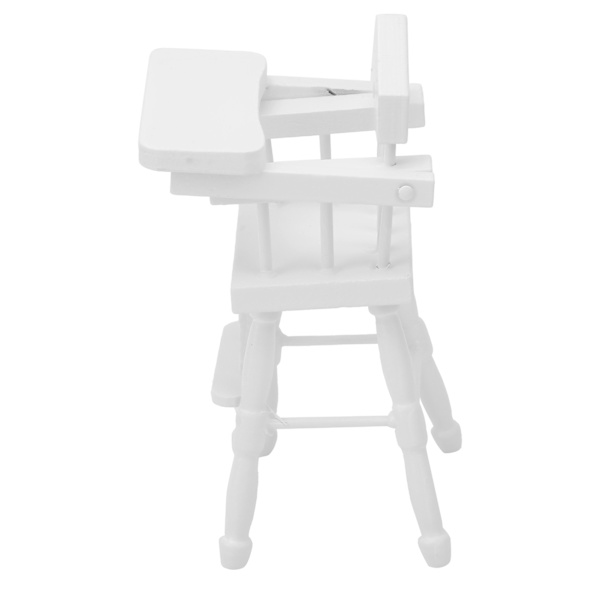 Dockhusmöbler 1:12 Miniatyrstol Modell Baby Matstolar Dekoration Hantverk Present