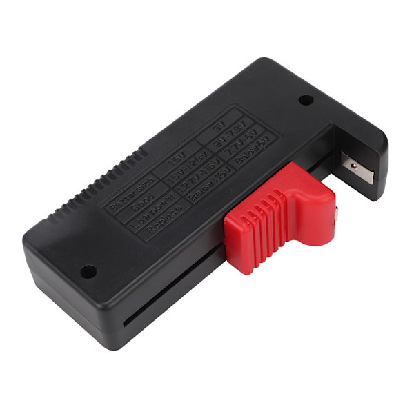 Bærbar digital 1,5V 9V batteritester målediagnostisk checker analysator