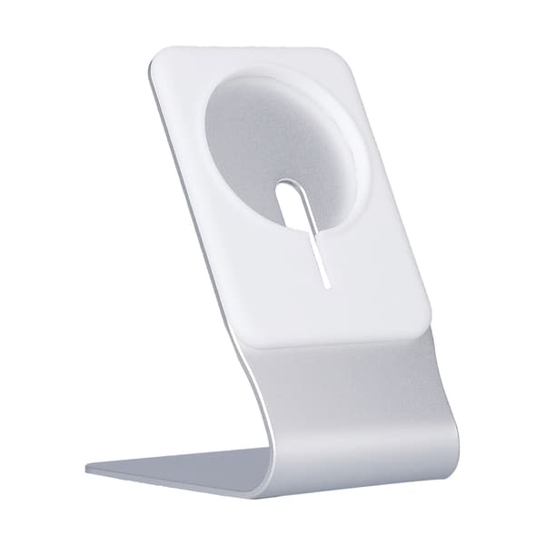 Trådløs magnetisk telefonopladerholder til iPhone 12 til Magsafe skrivebordsstrømbasebeslag