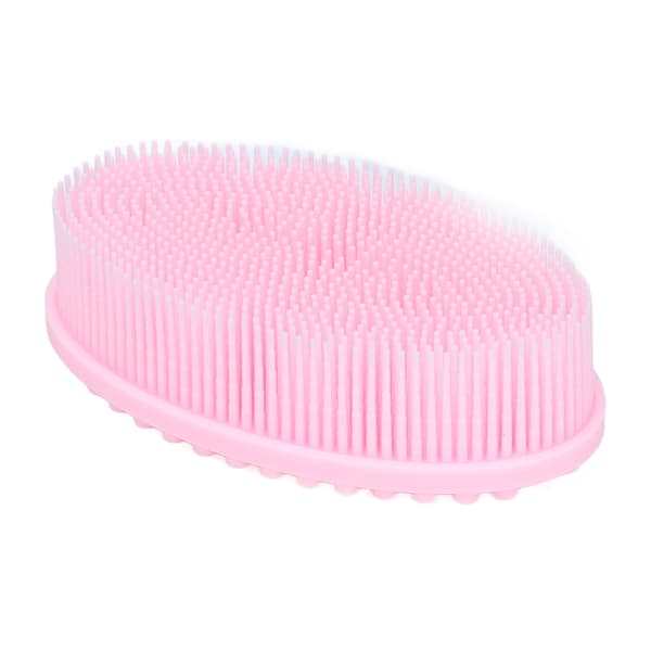 Silikon kroppsskrubber Bekväm sensorisk mjuk massage babybadborste för spädbarn