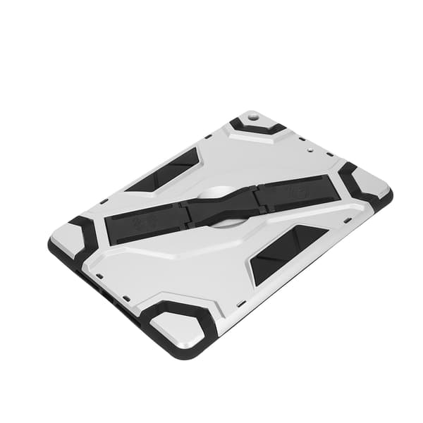 Tabletskydd Reptåligt Slitstarkt Skyddsfodral med Multifunktionellt Fäste för IOS Tablet 9 8 7Silver
