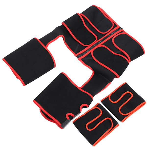 3 i 1 waist trainer Justerbart rumplyftarbälte Sports Yoga Lårtrimmer midjeband L/XL