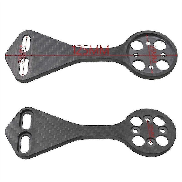 Kompatibel med F12 F Most Styre Cykel Kolfiberstyre Kolfiber Datorfäste Stöd kompatibel
