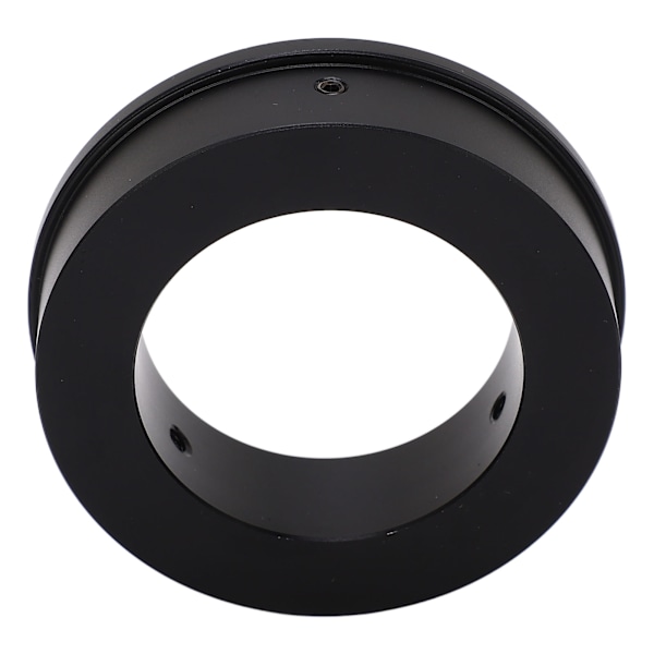 Stereomikroskop kamera Adapterring 76 mm till 50 mm aluminiumlegering för 120X 180X 300X Monocular C Mount Lins