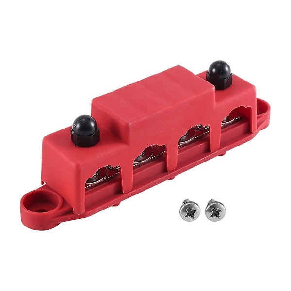 M8 DC 48V 250A 4-nastainen liitinjohdin virtajakelulohko
