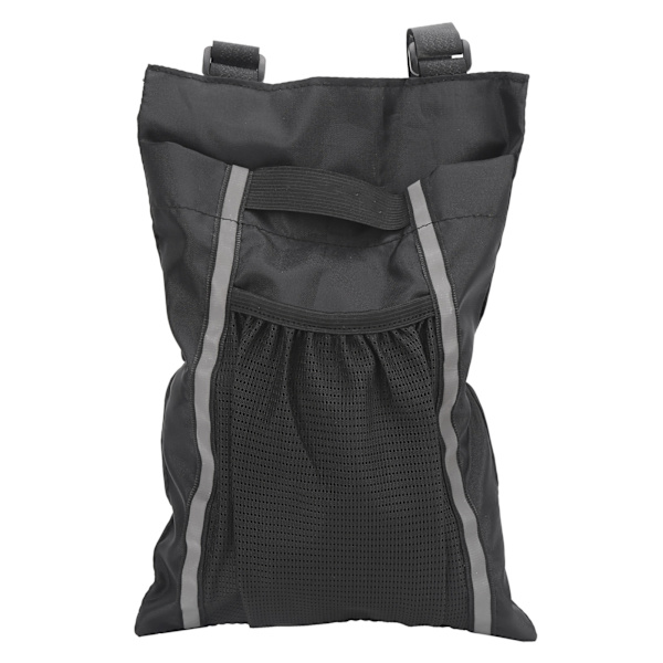 Multifunktionell 150D Canvas Cykelstyrstångsväska med Reflexremsa Cykeltillbehör