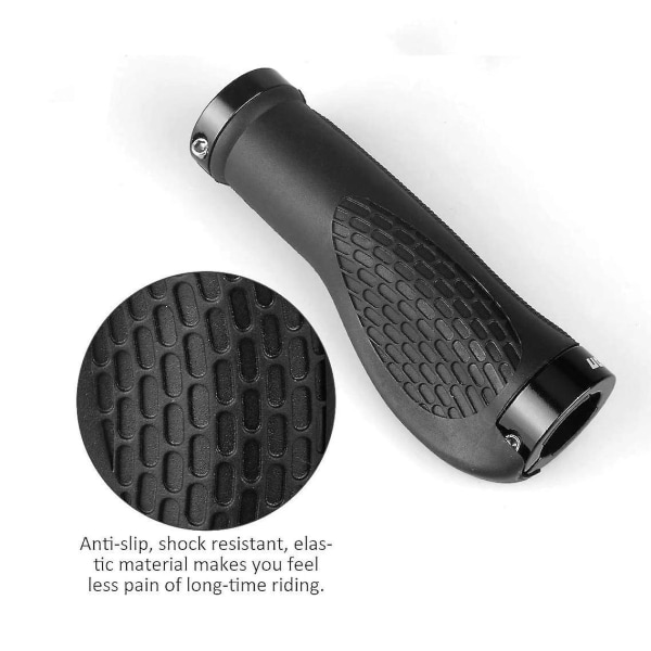 Anti-skli ergonomiske sykkelgrep for MTB, BMX, Mountain, Downhill, Sammenleggbare, Urban sykler og scootere