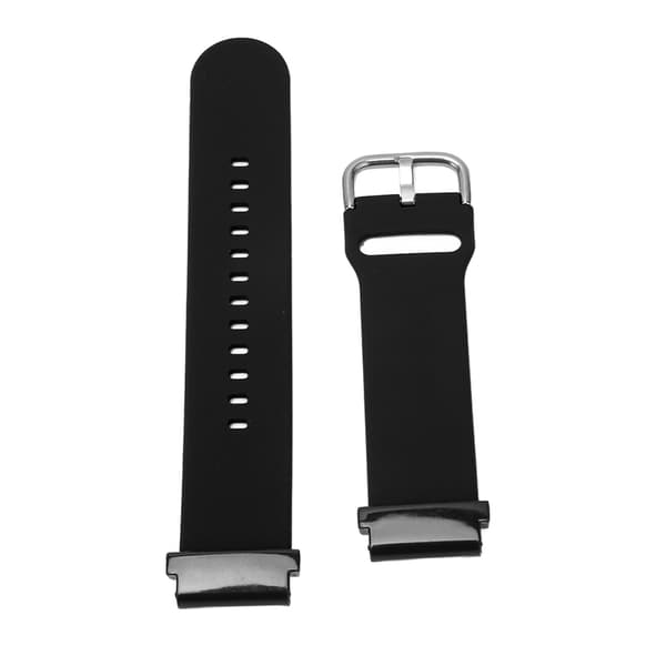 Udskiftningsarmbånd 20 mm Vandtæt Blød Quick Release Silikone Urrem til Garmin Fenix 7S Sort