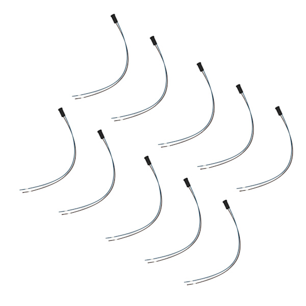 10 stk. G4 LED-pære fatning silikone halogen base lampeholder G4 fatning til MR16 MR11