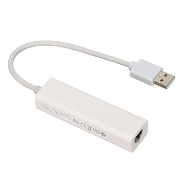 Dockingstation Multifunktionel 4 i 1 USB til RJ45 480Mbps USB Hub Splitter til computere