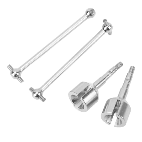 1 par RC bageste drivaksel CVD stål RC bageste drivaksel til ARRMA til Granite og andre 1/10 RC biler sølv