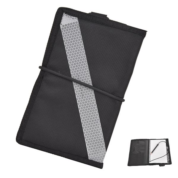 PU-belagt nylonduk dykkenotatbok undervannsskriveplate Scuba snorklingutstyrReflekterende stripe
