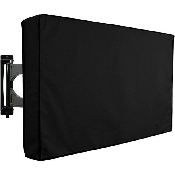 Vanntett utendørs TV-deksel UV-beskyttelse for skjermer fra 30 til 32 tommer. Innvendig støvdeksel passer til alle veggfester
