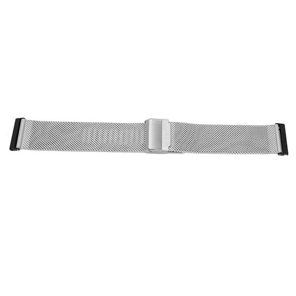 Klockarmband 24mm i rostfritt stål, justerbart mesh-armband för Suunto Spartan HR 7/D5i Sliver
