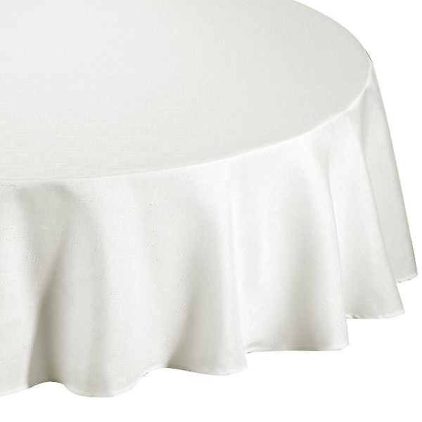 Elegant mörkbrun polyesterduk - Perfekt för bröllop, fester och födelsedagar Diameter 220cm