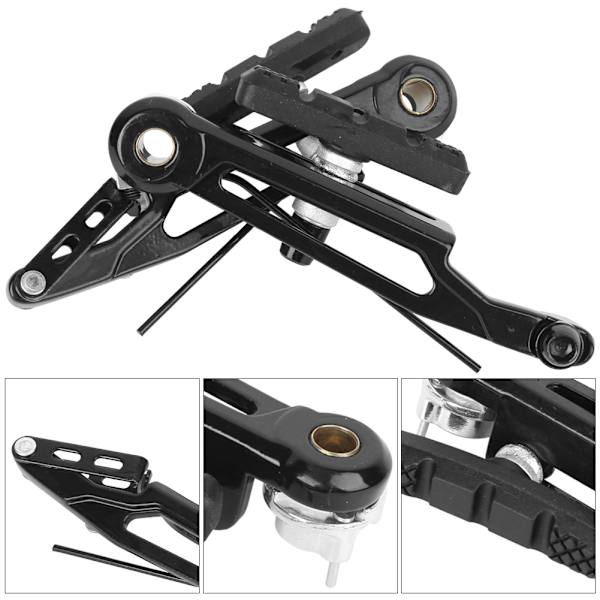 Et par aluminiumslegering højstyrke sort foldecykel lang arm V-bremse 412 modificeret cykeltilbehør