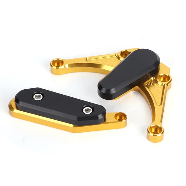 Motor Side Protector Deksel Ramme Slider Crash Guard Passer til Yamaha YZF‑1000 R1 2009‑2014 Gull