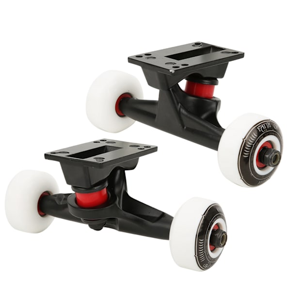 Kvalitets Dubbel Warped Skateboard Hjul Fäste Bro Set Kit Tillbehör Kombination