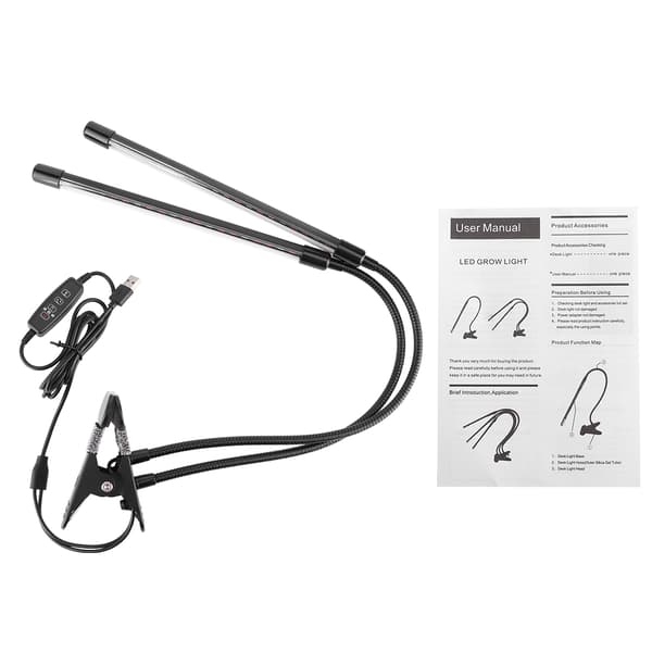 20W Full Spectrum LED Växtbelysning USB-driven för inomhusväxthus Grönsaksblomma