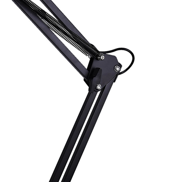 72 LED Suurennuslasi Lamppu, 5x Suurennuslasi Metallikiinnikkeellä, 3 Väritilaa (musta)