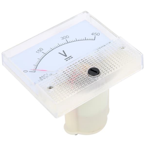 Pointer DC Voltmeter 0‑450V Spenningsmåler Kretsmålingsinstrument ±2,5 % Nøyaktighet