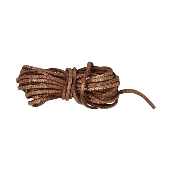 Fløjlsreb Dobbeltsidet Funklende Nylon til DIY Halskæde og Armbånd 5 Meter (Gylden)