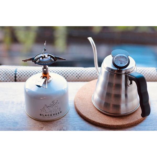 Fire-Maple Mini Titanium gasspis med piezotändning - Ultralätt och bärbar för utomhuscamping, vandring och picknick