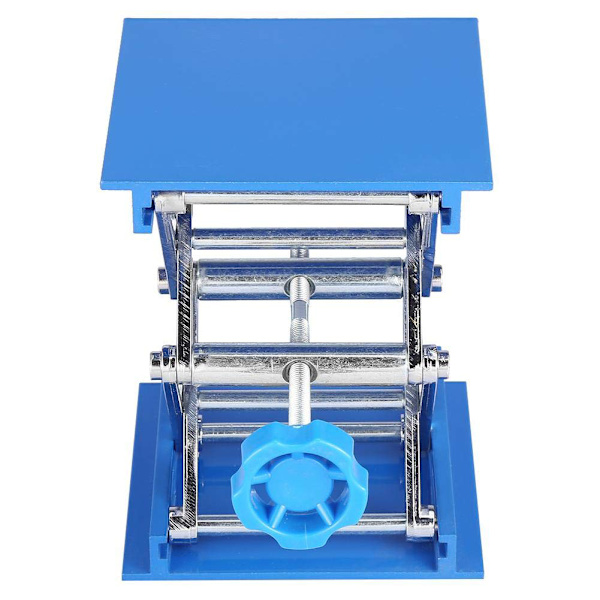 100*100 mm aluminiumoxid Lab-Lift Lyftplattformar Stativ Lab Rack