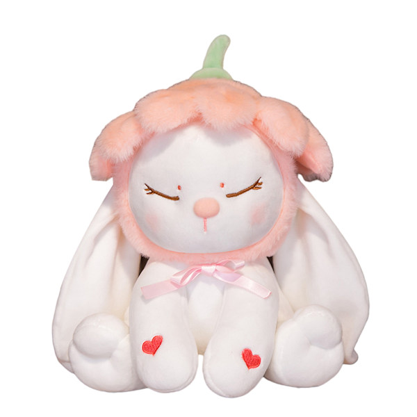 Plysj leker Petal Rabbit utstoppet fluffy dukke søt myk dukke feriegaver for barn voksne