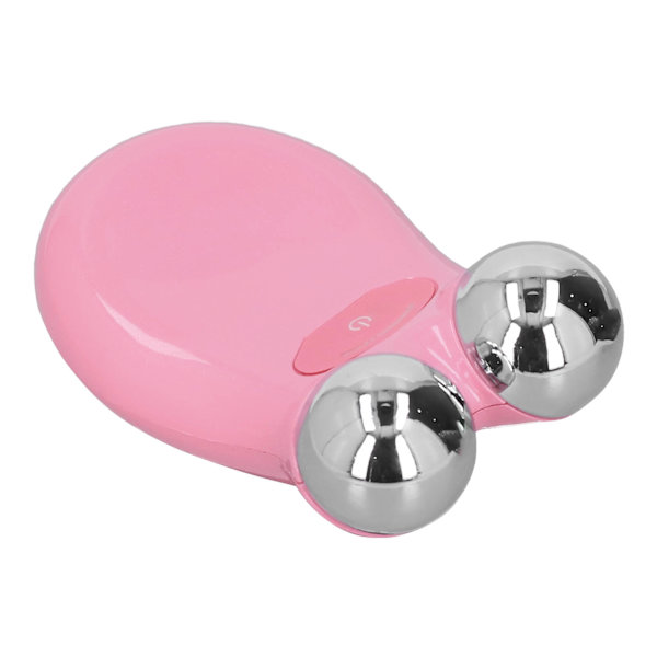 Ansiktshudpleie Maskin Mikrostrøm Håndholdt Mini Bærbar Hudstrammende Massasje Apparat Rosa