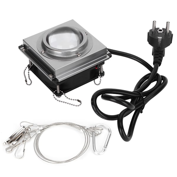 Hopeanvalkoinen COB LED -kasvivalot 300 W täyden spektrin kasvivalot EU AC170-330 V