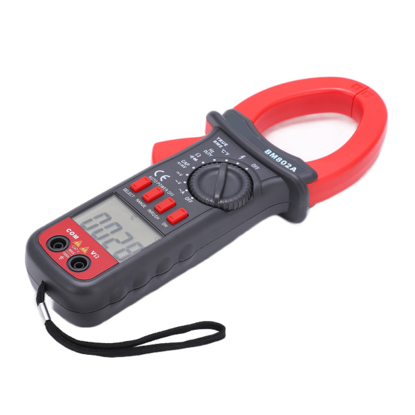 BM802A Digitalt Multimeter Auto Range LCD Tang Meter AC DC Spænding Strøm Modstand Kapacitans Tester