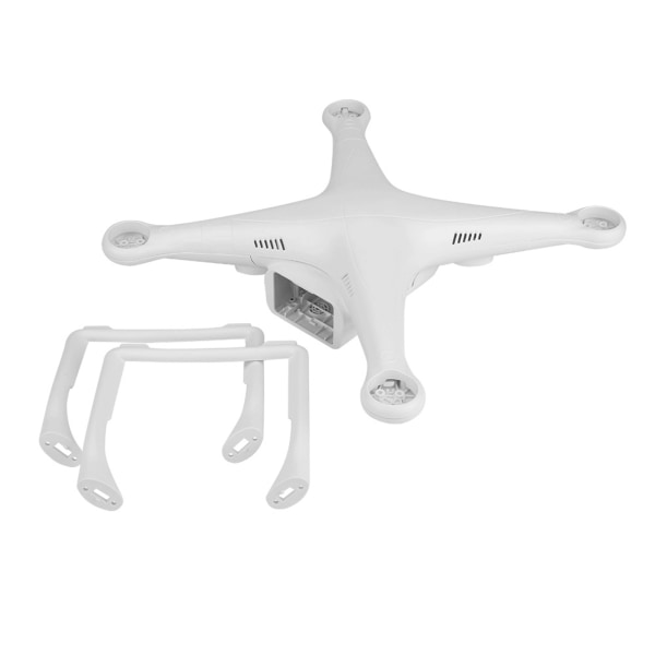 1 stk Drone Body Shell ramme 2 stk Landingsutstyr for DJI Phantom 3 Professional Advanced