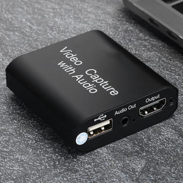 Med Loop Out Audio Video Game Grabber HDMI Video Capture Card Utrustning 1080P Upplösning