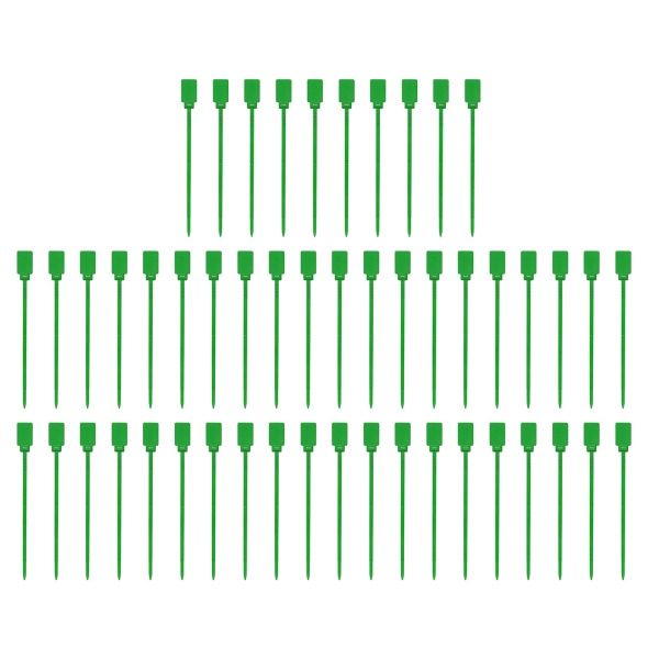 50st RFID Tie Tag Anti Stöld 915MHz PP Stark tätande Tie Etikett för Klädkabel Bagage