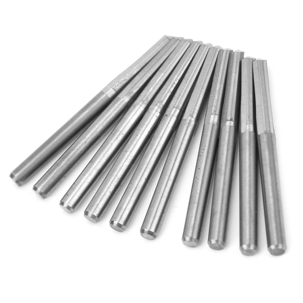 10 st 3,175 mm CNC träskärning frässtål volframstålsgravyrfräs 90° X 0,3 mm